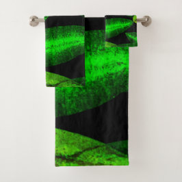 Conjunto De Toalhas Neon Green deixa Comprar de arte agora