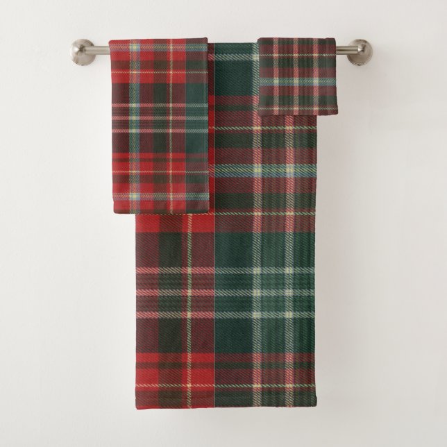 Conjunto De Toalhas New Brunswick Provincial Tartan (Insitu)