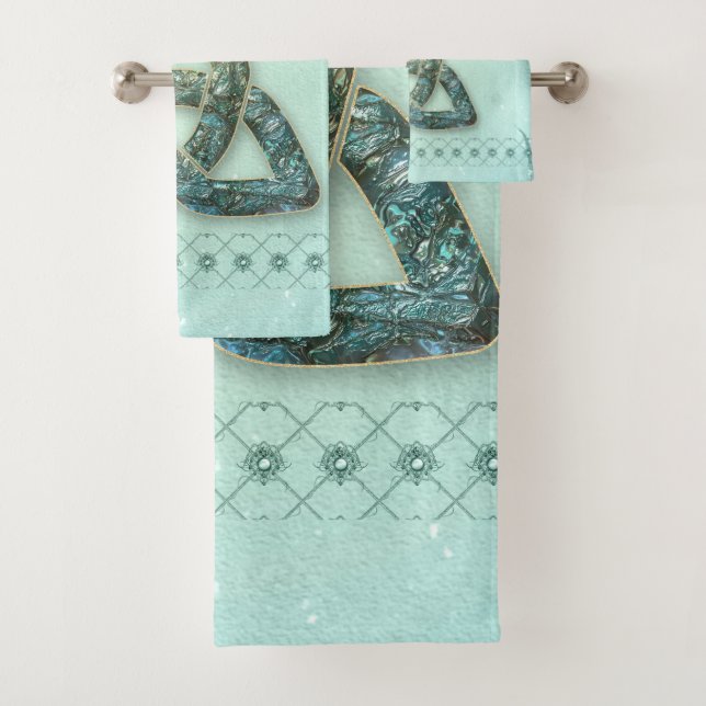 Conjunto De Toalhas Nó celta elegante (Insitu)