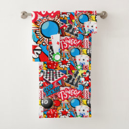 Conjunto De Toalhas Noite de jogo