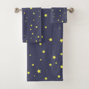 Conjunto De Toalhas Noite estrelado