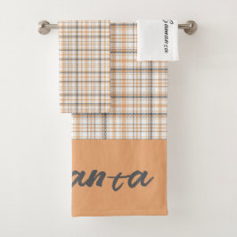 Conjunto De Toalhas Nome geométrico do bege Vintage