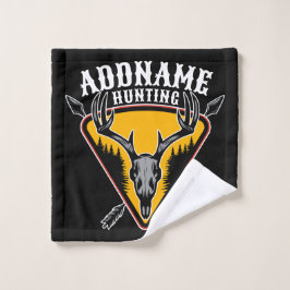 Conjunto De Toalhas NOMES ADD Caçador de Elk Caveira Grandes Caçadores
