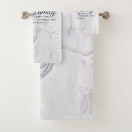 Conjunto De Toalhas Nossa família