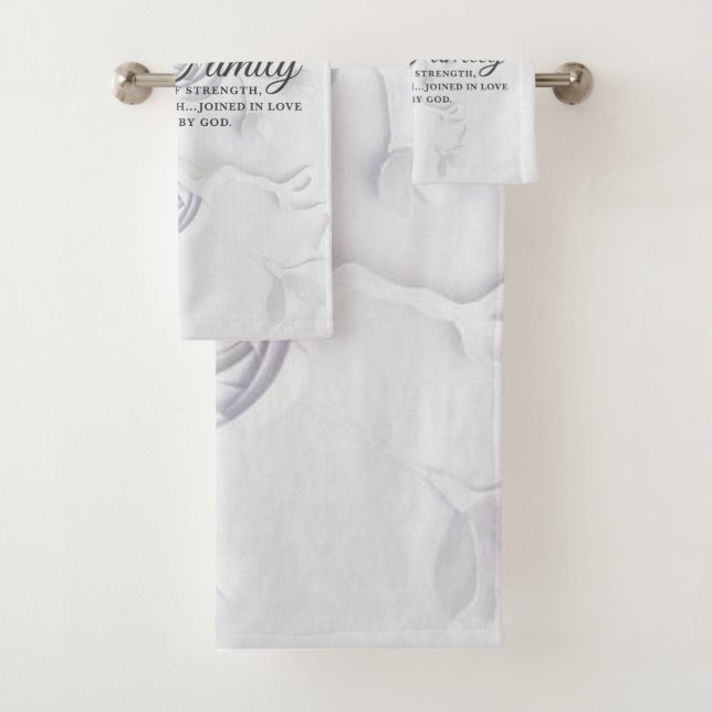 Conjunto De Toalhas Nossa família (Insitu)