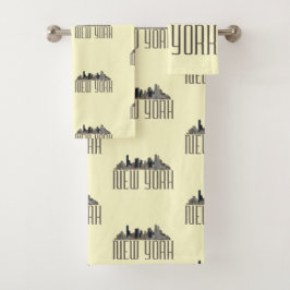 CONJUNTO DE TOALHAS NOVA IORQUE