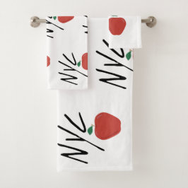 Conjunto De Toalhas Nova Iorque NYC