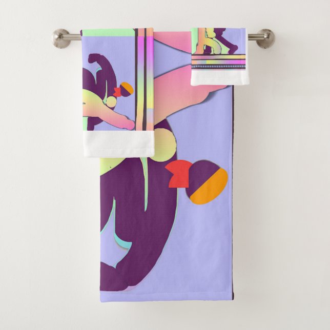 Conjunto De Toalhas Novidade do Strolling Figures (Insitu)