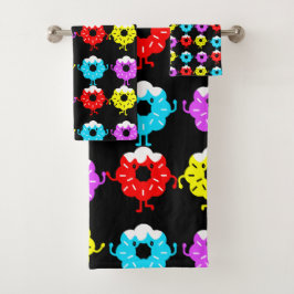 Conjunto De Toalhas Nozes do Dia Nacional da Rosquinha