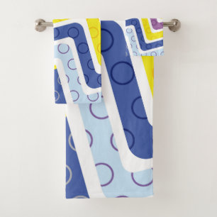 Conjunto De Toalhas Números Geométricos 5