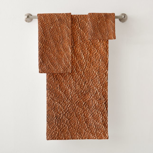 Conjunto De Toalhas Nutmeg Leather (Insitu)