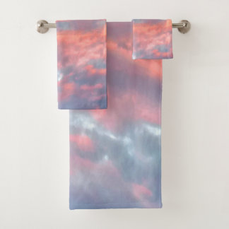 Conjunto De Toalhas Nuvens Sonoras Aestéticas