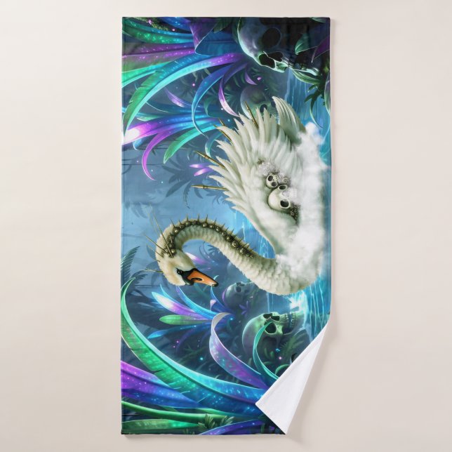 Conjunto De Toalhas O Cisne das Águas Esquecidas.  (Toalha de Banho)