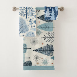 Conjunto De Toalhas O inverno está chegando