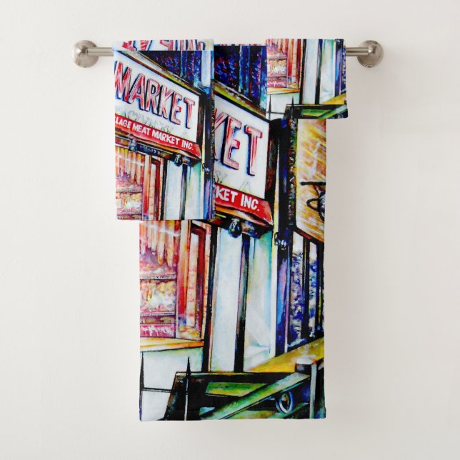 Conjunto De Toalhas O Jardim da Sabedoria do East Village (Insitu)