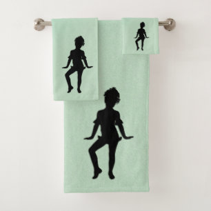 Conjunto De Toalhas O Menino Verde Mais Bonito