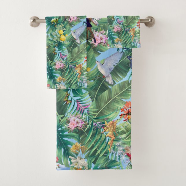 Conjunto De Toalhas O Mundo da Fantasia Impressionante (Insitu)