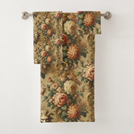 Conjunto De Toalhas O Ouro Fiend - Vitoriano Gótico