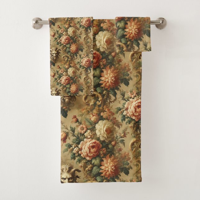 Conjunto De Toalhas O Ouro Fiend - Vitoriano Gótico (Insitu)