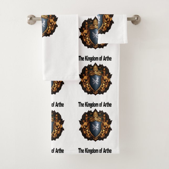 Conjunto De Toalhas O Reino de Arthe (Insitu)