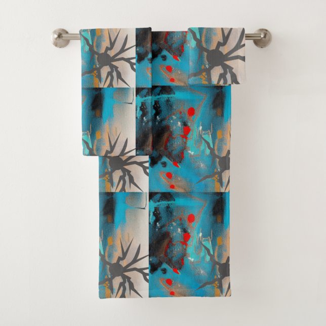 Conjunto De Toalhas O Terremoto (Insitu)