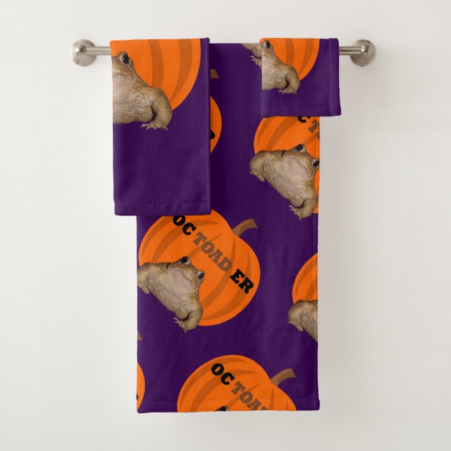 Conjunto De Toalhas Octoader Piada de Halloween Com Diversão de Férias (Insitu)