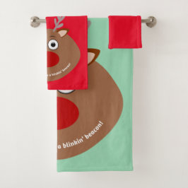Conjunto De Toalhas Ode para Rudolph