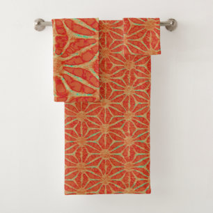 Conjunto De Toalhas Olhar chique 4Allen do Batik da oxidação