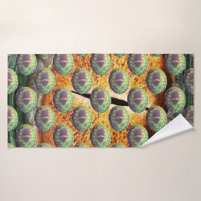 Conjunto De Toalhas Olho Dragão (Toalha de Banho)