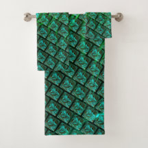 "Olhos azuis em grelha", listrados, imagem turva