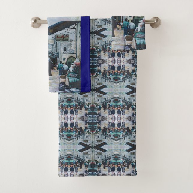 Conjunto De Toalhas Olhos Inocentes de Jerusalém Antiga (Insitu)