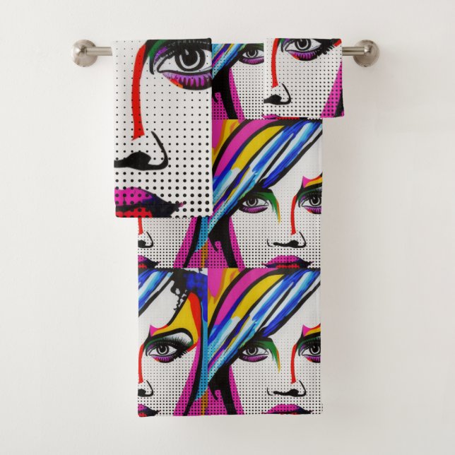 Conjunto De Toalhas Olhos Mentirosos (Insitu)