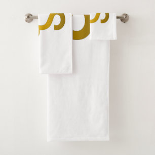 Conjunto De Toalhas Om devanagari