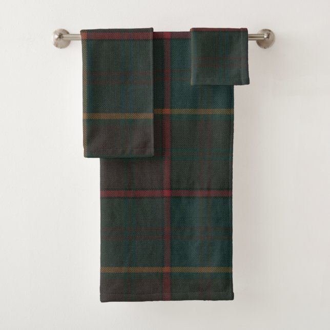 Conjunto De Toalhas Ontario Provincial Tartan (Insitu)