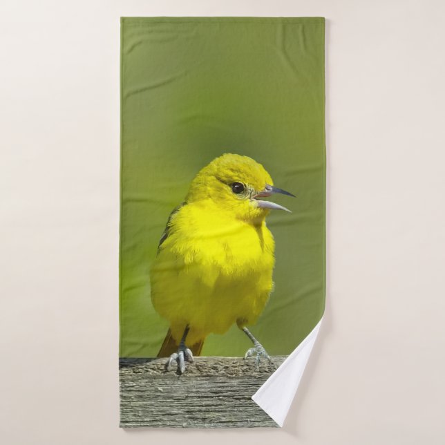 Conjunto De Toalhas Orchard Oriole - Fotografia original (Toalha de Banho)