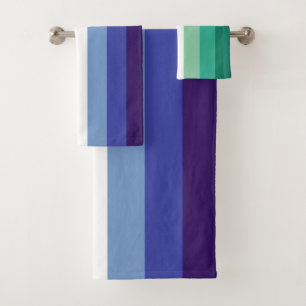 Conjunto De Toalhas Orgulho de gay, Impressão striped, ORGULHO LGBTQ