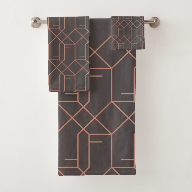Conjunto De Toalhas Ornamentos de luxo 21 (Insitu)