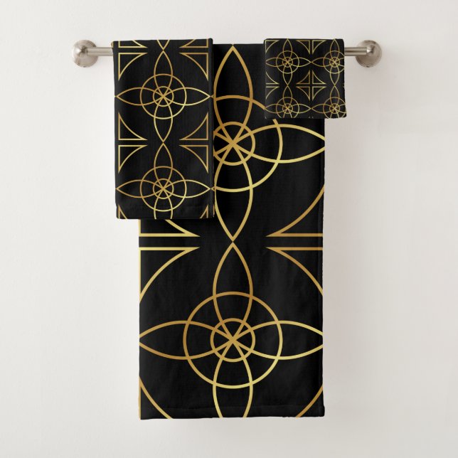 Conjunto De Toalhas Ornamentos de luxo 56 (Insitu)