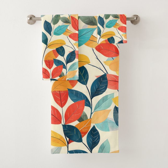 Conjunto De Toalhas Os autômatos coloridos deixam o padrão (Insitu)