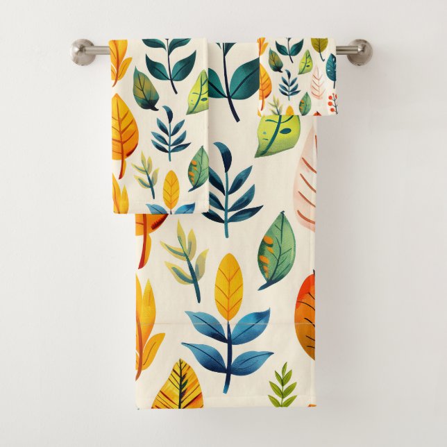 Conjunto De Toalhas Os autômatos coloridos deixam o padrão (Insitu)