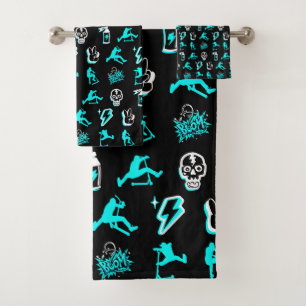 Conjunto De Toalhas Os melhores Patinetes do Freestyle Pro