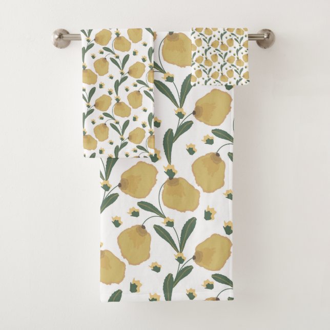 Conjunto De Toalhas "Ouro Meadow" (Insitu)