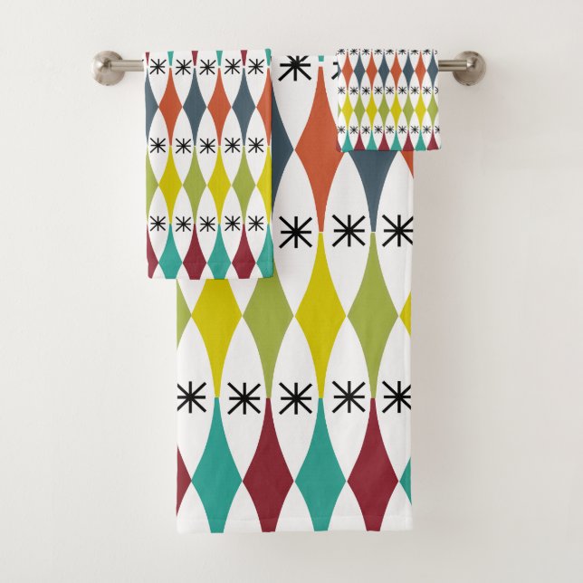 Conjunto De Toalhas Ouros e Starbursts (Insitu)