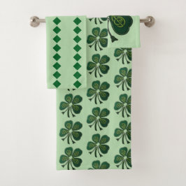 Conjunto De Toalhas Ouros Verde 2025