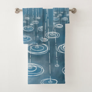 Conjunto De Toalhas Outra Pintura Climática Do Dia De Chuva