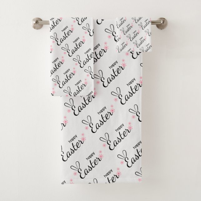 Conjunto De Toalhas Ouvidos de Felz pascoa (Insitu)