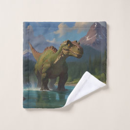 Conjunto De Toalhas Paddling Brontossaurus e Riqueza