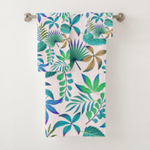 Padrão das folhas tropicais