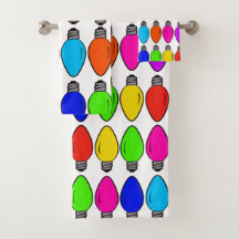 Padrão das lâmpadas de Natal