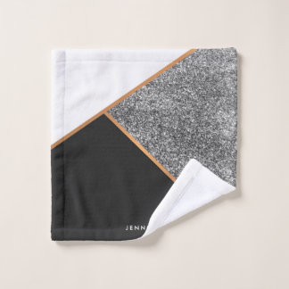 Conjunto De Toalhas Padrão de Abstrato geométrico